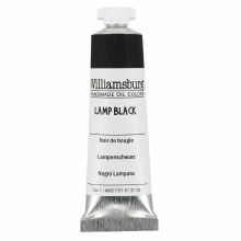 Williamsburg Handmade Oil Colors, 37ml, Lamp Black