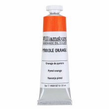Williamsburg Handmade Oil Colors, 37ml, Pyrrole Orange