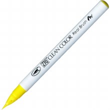 Clean Color Real Brush Markers, Lemon Yellow