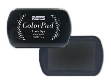 ColorPad Ink Pad, Waterproof Black