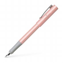 Faber-Castell Grip 2011 Fountain Pen, Pearl, Fine