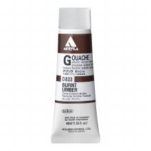 Holbein Acryla Gouache, 40ml, Burnt Umber