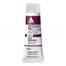 Holbein Acryla Gouache, 40ml, Deep Magenta