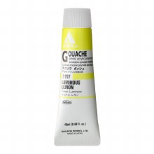 Holbein Acryla Gouache, 40ml, Luminous Lemon