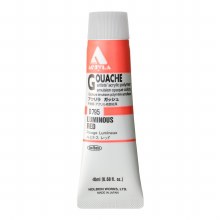 Holbein Acryla Gouache, 40ml, Luminous Red