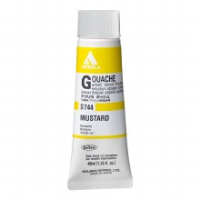 Holbein Acryla Gouache, 40ml, Mustard