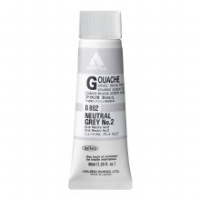 Holbein Acryla Gouache, 40ml, Neutral Grey 2