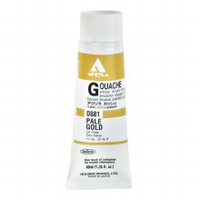 Holbein Acryla Gouache, 40ml, Pale Gold