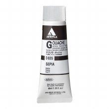 Holbein Acryla Gouache, 40ml, Sepia