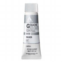 Holbein Acryla Gouache, 40ml, Silver