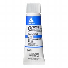 Holbein Acryla Gouache, 40ml, Ultramarine Blue