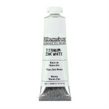 Williamsburg Handmade Oil Colors, 37ml, Titanium Zinc White