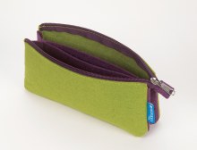 Additional picture of ProFolio Midtown Pouch, 4 in. x 7 in. - Green/Purple
