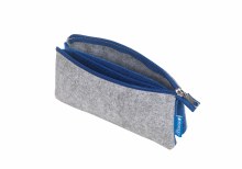 Additional picture of ProFolio Midtown Pouch, 4 in. x 7 in. - Grey/Blue