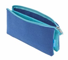Additional picture of ProFolio Midtown Pouch, 5 in. x 9 in. - Blue/Teal