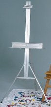 Additional picture of Classic Studio Easel, Aluminum, Single Mast for Canvases 44"