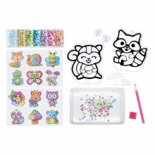 Additional picture of Faber-Castell Big Gem Diamond Painting Kit, Woodland Creatures