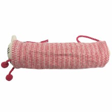 Additional picture of Woven Cat Handmade Pouch, Pink