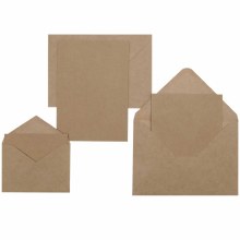 Additional picture of DIY Kraft Card Set, 4x6 In 12 Pack