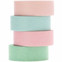 Additional picture of Washi Tape Set, Glitter Pastel Set, 4 Piece