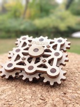 Additional picture of Eco-Wood-Art Mechanical Wooden 3D Puzzle, Twister Maxi Fidget