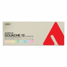 Additional picture of Holbein Acryla Gouache 12-Color 20ml Set, Pastel Colors
