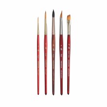 Additional picture of Princeton Watercolor Floral Progessional 5-Brush Set