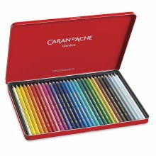 Additional picture of Caran d'Ache Supracolor Soft Aquarelle Pencil Set -  Assorted Colors, Set of 30