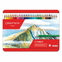 Additional picture of Caran d'Ache Pablo Colored Pencil Set - Assorted Colors, Set of 30