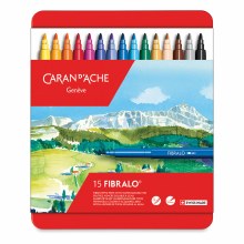 Additional picture of Caran d'Ache Fibralo Marker Set, Assorted Colors, Set of 15