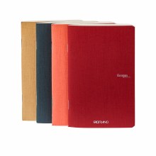 Additional picture of Ecoqua Original Pocket 4-Notebook Set - Blank, Fall Colors