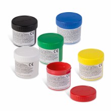Additional picture of Primo Finger Paint Set, 6 Colors