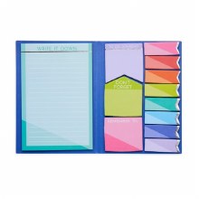 Additional picture of Side Notes Sticky Tab Note Pads, Color White