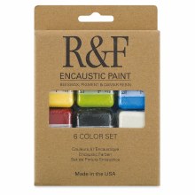 Additional picture of R&F Encaustic Introductory 6 Piece Set