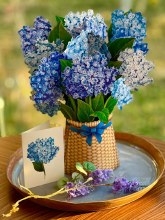Additional picture of FreshCut Paper Flowers Nantucket Hydrangeas