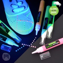 Additional picture of Micador Glow Paint 6-Color Pen Set