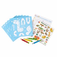 Additional picture of Micador Color & Play 6-Piece Set, Zoo Edition