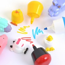 Additional picture of Besties Washable Marker Mates - Baby Barnyard Animals