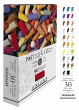 Additional picture of Sennelier Soft Pastel Sets, Half Stick, 30-Color Assorted