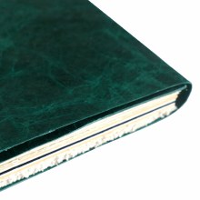 Additional picture of Lamali Bondo Soft-Cover Handmade Journal, Emerald Green