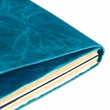 Additional picture of Lamali Bondo Soft-Cover Handmade Journal, Blue