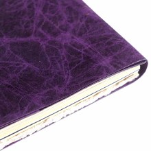 Additional picture of Lamali Bondo Soft-Cover Handmade Journal, Purple