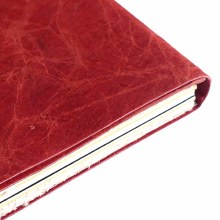 Additional picture of Lamali Bondo Soft-Cover Handmade Journal, Red