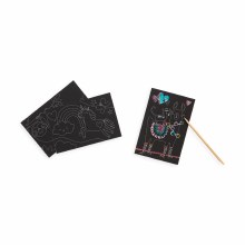 Additional picture of Mini Scratch & Scribble Art Kits - Funtastic Friends
