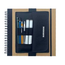Additional picture of Sketchbook Companion, 6.5 x 8.25 in., 6 Strap Holders, Landscape
