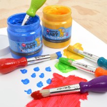 Additional picture of Micador No-Drip Paint 4-Color Set