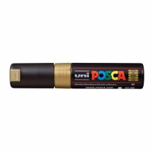 Additional picture of POSCA, PC-8K Broad Chisel, Gold