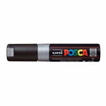 Additional picture of POSCA, PC-8K Broad Chisel, Silver