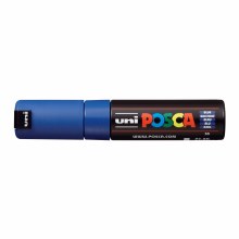 Additional picture of POSCA, PC-8K Broad Chisel, Blue