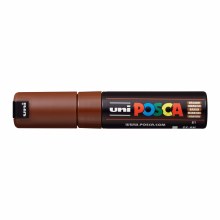 Additional picture of POSCA, PC-8K Broad Chisel, Brown